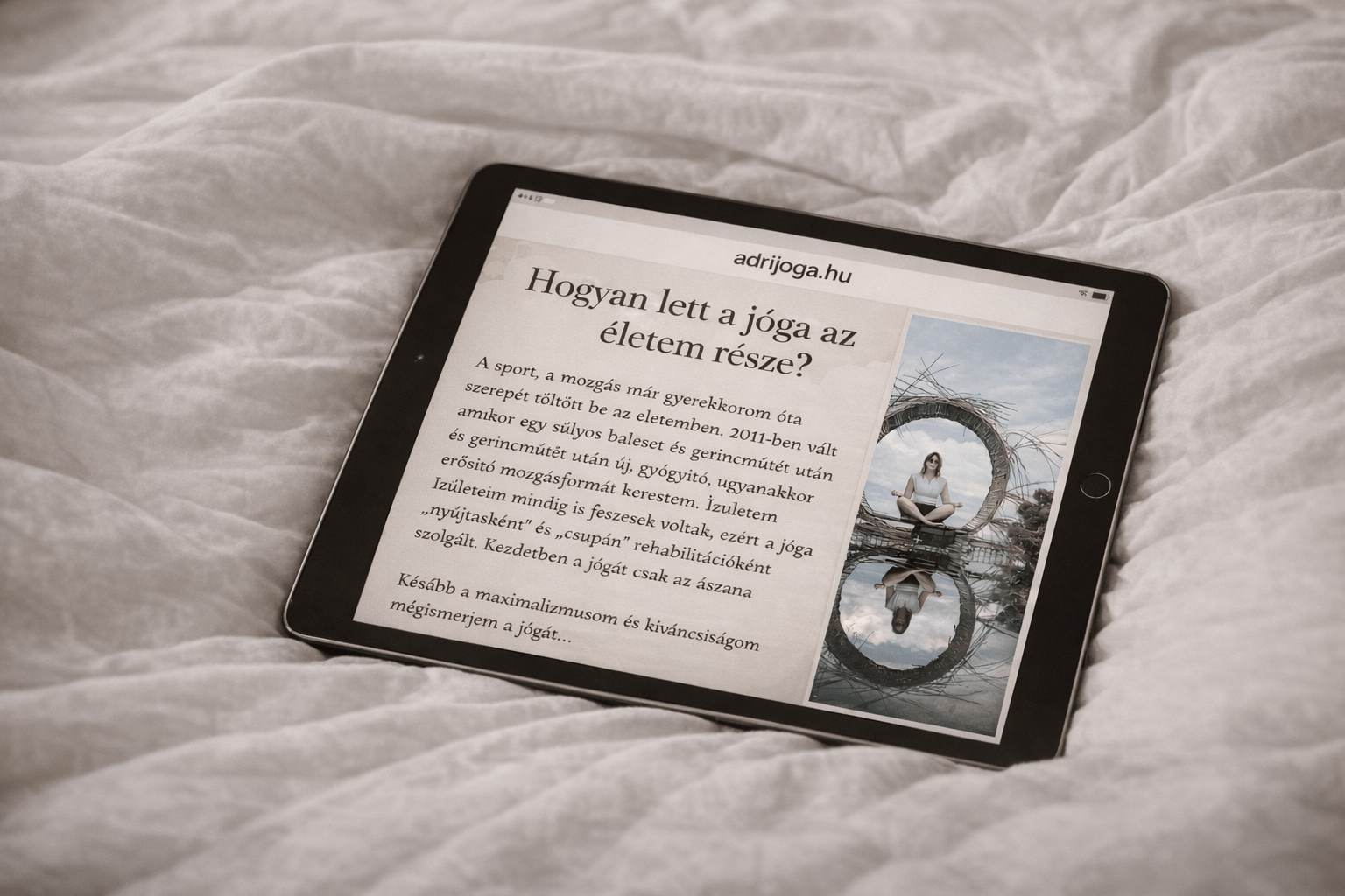 Élő online jóga vagy videótár előfizetés