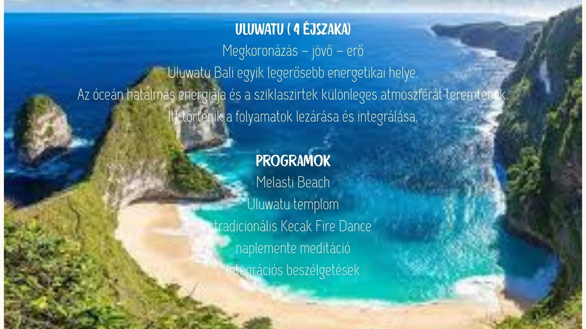 Bali (Indonézia) – 2026.10.01. – 2026.10.16.